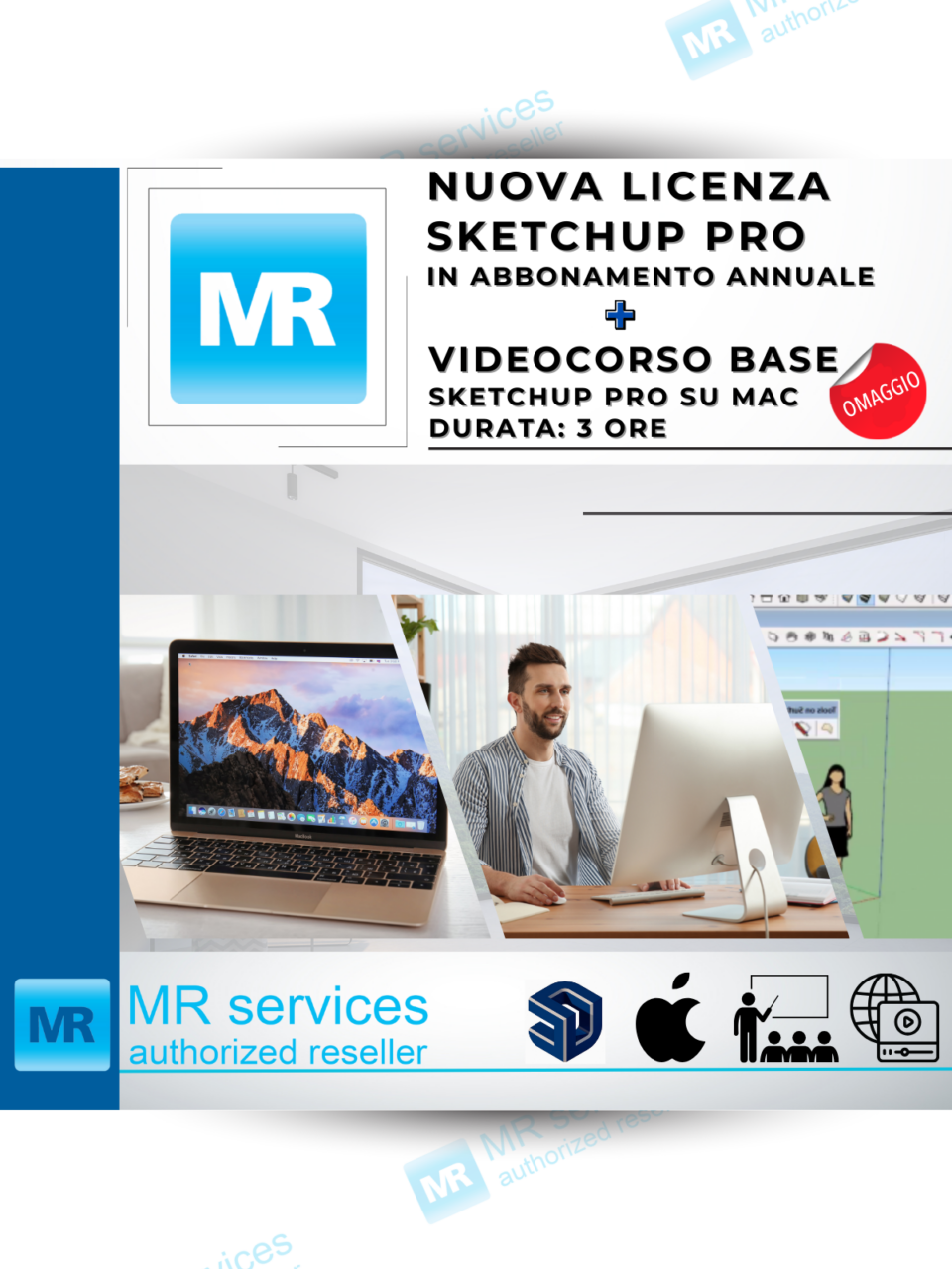 Promozione: SketchUp PRO + omaggio Videocorso SketchUp PRO Mac